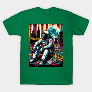 Astronaut Crime T-Shirt